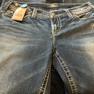 Silver Suki Blue Jeans